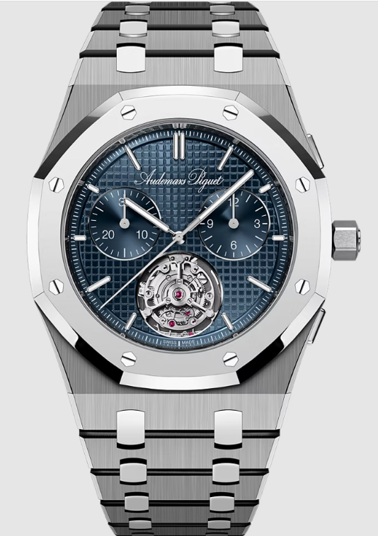 Review 26545XT.OO.1240XT.01 Audemars Piguet Royal Oak Extra Thin Selfwinding Flying Tourbillon Chronograph RD#5 replica watch